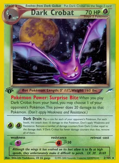 Dark Crobat, Neo Destiny No. 2