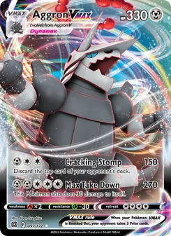 Aggron VMAX, Brilliant Stars No. 097 Holo