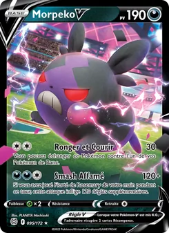 Morpeko V, Stars Étincelantes No. 095 Holo