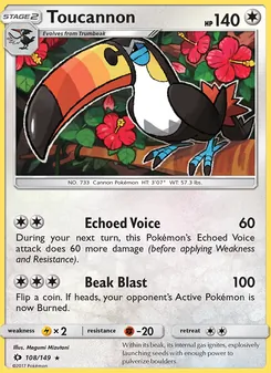 Toucannon, Sun & Moon No. 108 Normal