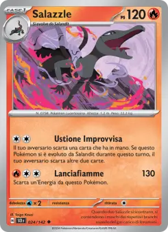 Salazzle, Corona Astrale Nº 024 Normal
