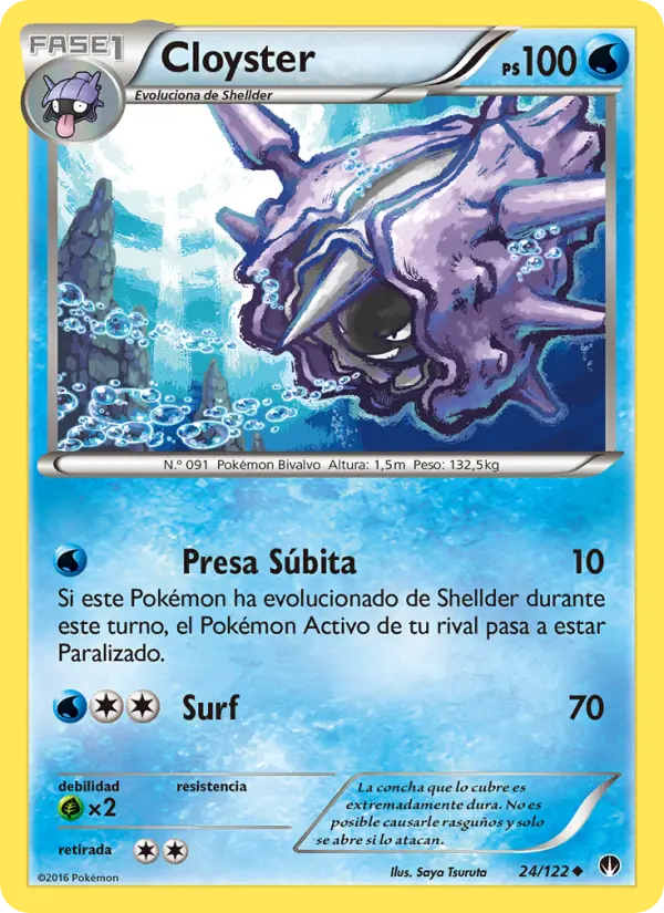 Cloyster, TURBOLímite Nº 24