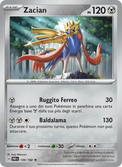Zacian, Paradosso Temporale No. 136 Holo