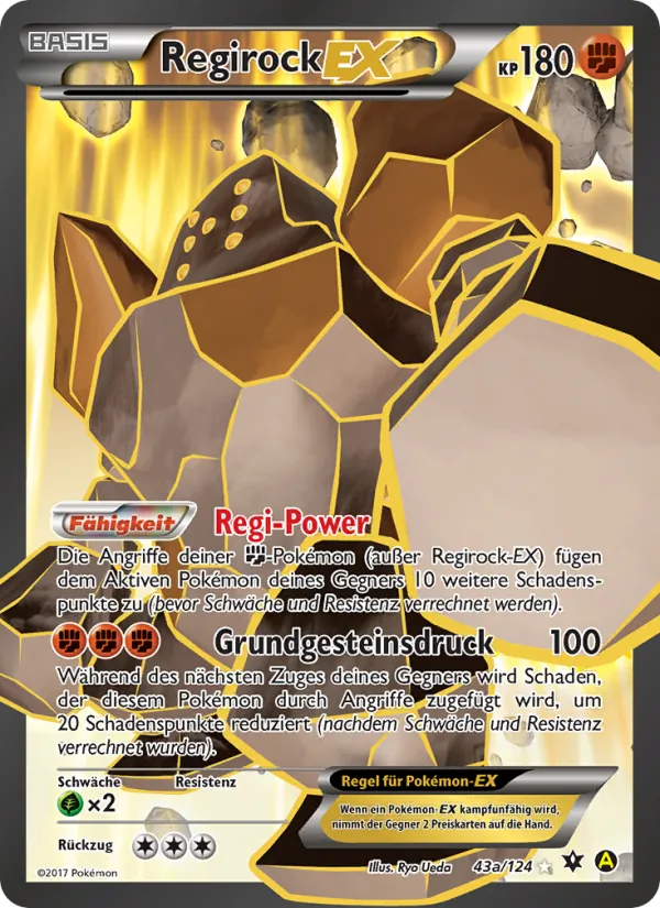 Regirock EX, Schicksalsschmiede No. 43