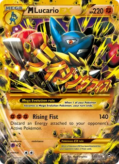 M Lucario EX, Furious Fists Nº 113 Normal