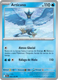 Articuno, Juntos de Aventuras No. 032 Normal
