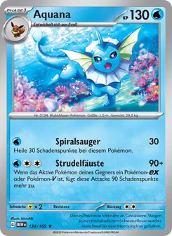 Aquana, 151 No. 134 Holo