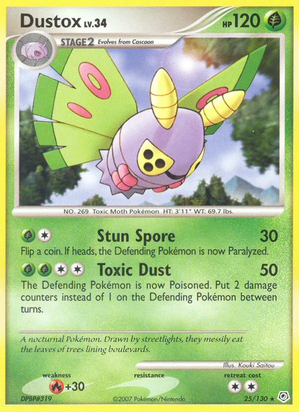 Dustox, Diamond & Pearl Nº 25