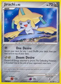 Jirachi, Legends Awakened No. 31 Normal