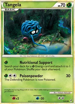 Tangela, Call of Legends No. 72 Normal