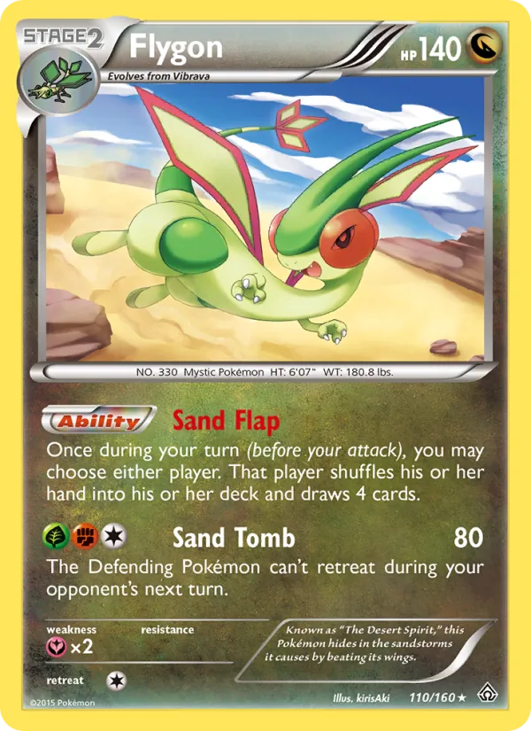 Flygon, Primal Clash No. 110