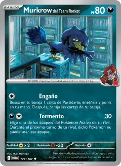 Murkrow del Team Rocket, Rivales Predestinados Nº 127 Normal