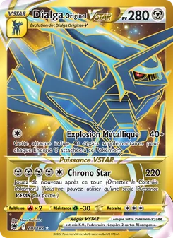 Dialga Originel VSTAR, Astres Radieux No. 210 Holo
