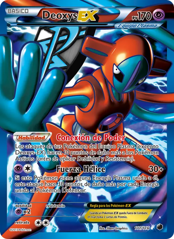 Deoxys-EX, Glaciación Plasma No. 111