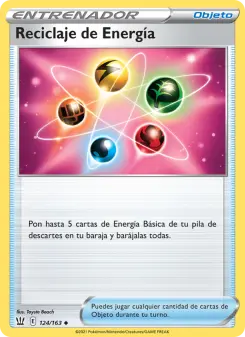 Reciclaje de Energía, Estilos de Combate Nº 124 Normal