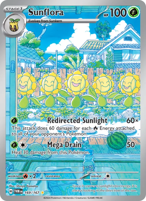 Sunflora, Twilight Masquerade No. 169