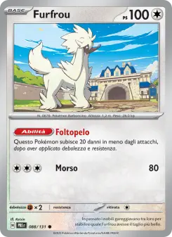Furfrou, Evoluzioni Prismatiche Nº 088 Normal