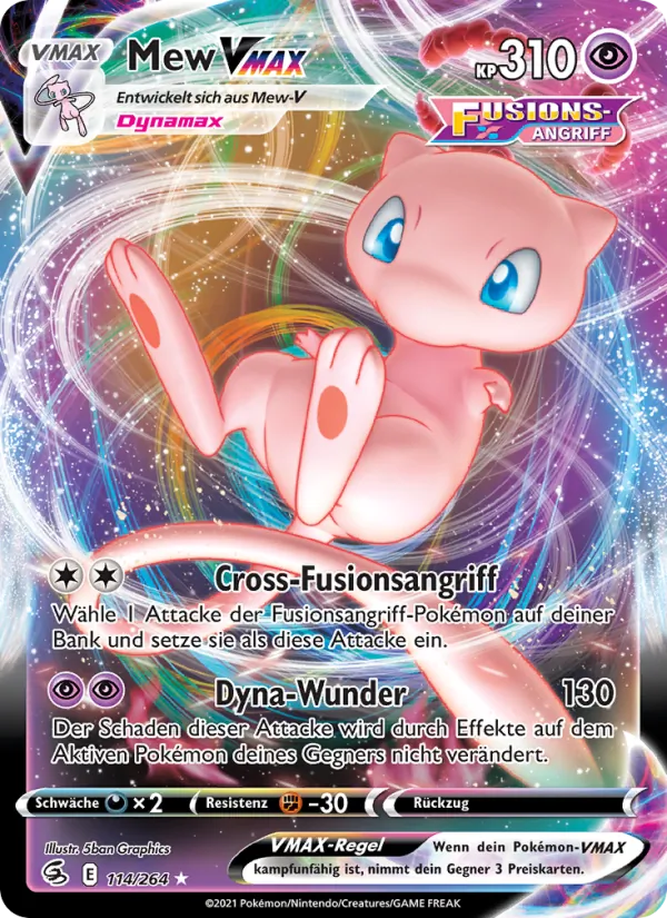 Mew VMAX, Fusions Angriff No. 114
