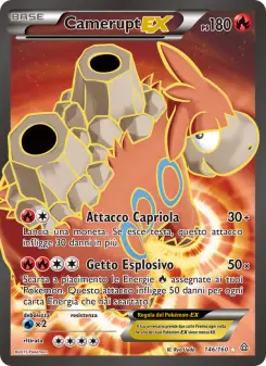 Camerupt EX, Scontro Primordiale Nº 146 Normal