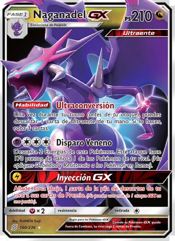 Naganadel GX, Mentes Unidas No. 160