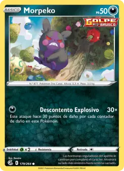 Morpeko, Golpe Fusión Nº 179 Normal