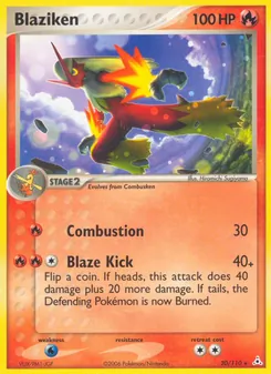 Blaziken, Holon Phantoms No. 20 Normal