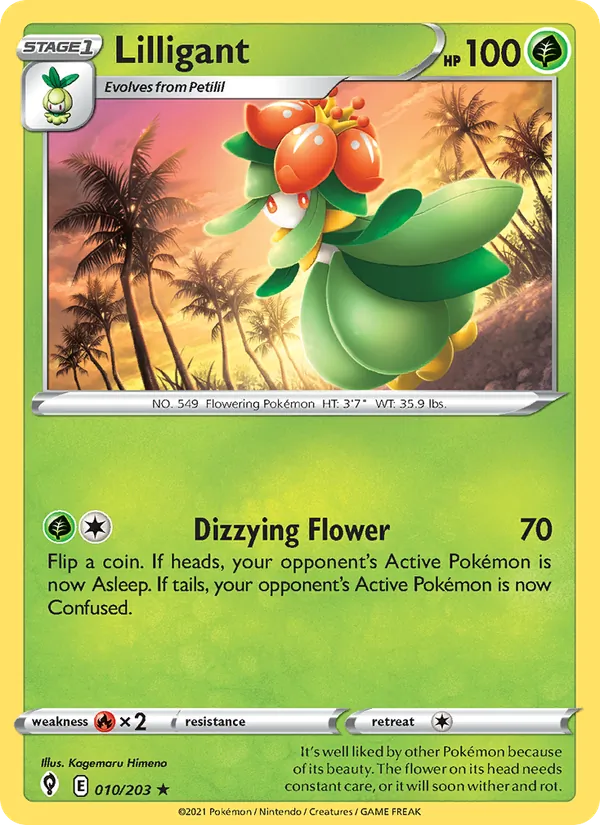 Lilligant, Evolving Skies No. 10