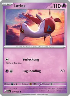 Latias, Gewalten der Zeit Nº 067 Normal