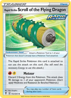 Rapid Strike Scroll of the Flying Dragon, Evolving Skies Nº 153 Normal