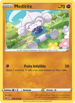 Meditite, Origen Perdido No. 099 Normal