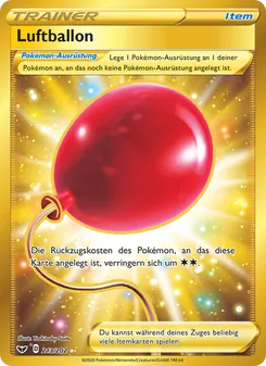 Luftballon, Schwert & Schild Nº 213 Holo