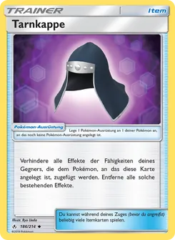 Tarnkappe, Kräfte im Einklang No. 186 Normal