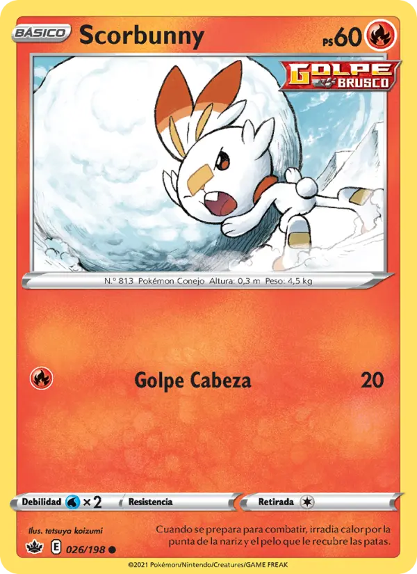Scorbunny, Reinado Escalofriante No. 26