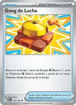 Gong de Lucha, Megaevolución Nº 116 Normal