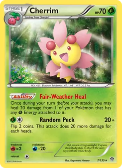 Cherrim, Plasma Storm No. 7
