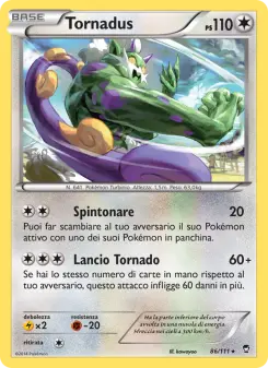 Tornadus, Colpi Furiosi No. 86 Normal