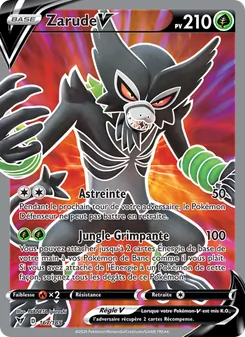 Zarude V, Voltage Éclatant No. 167 Holo