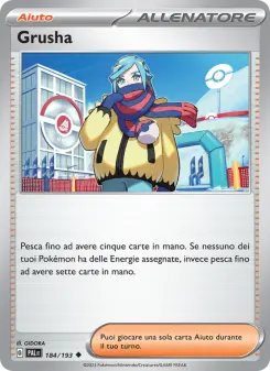 Grusha, Evoluzioni a Paldea No. 184 Normal