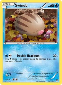Swinub, Plasma Storm Nº 26 Normal