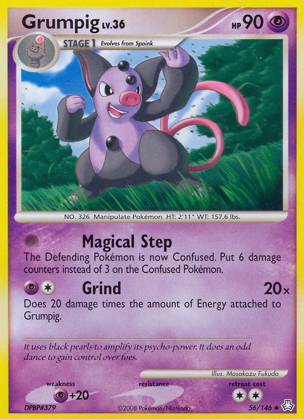 Grumpig, Legends Awakened Nº 56