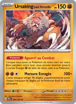 Ursaking Lune Vermeille, Évolutions Prismatiques Nº 054 Holo