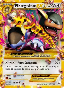 M-Kangaskhan EX, Destellos de Fuego Nº 109 Normal