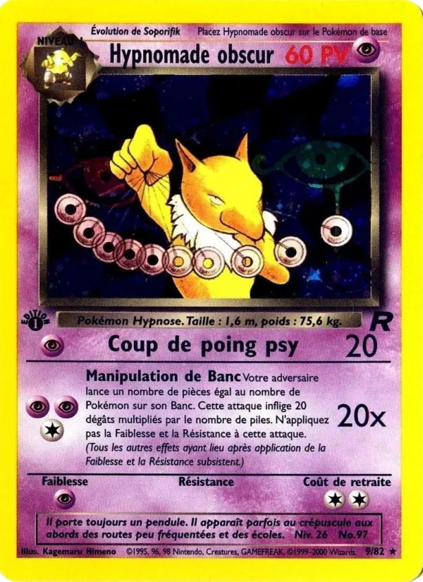 Hypnomade obscur, Team Rocket No. 9