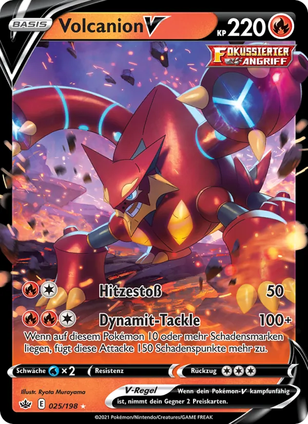 Volcanion V, Schaurige Herrschaft No. 25