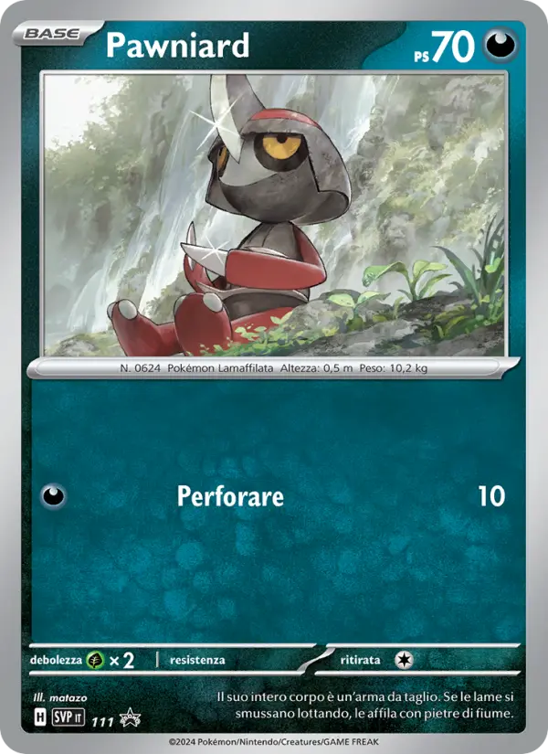 Pawniard, SVP Black Star Promos Nº 111