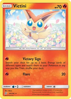 Victini, Unified Minds No. 26 Normal