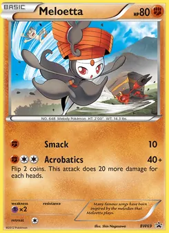 Meloetta, BW Black Star Promos No. BW69 Normal