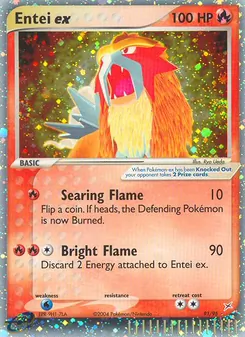 Entei ex, Team Magma vs Team Aqua No. 91 Holo