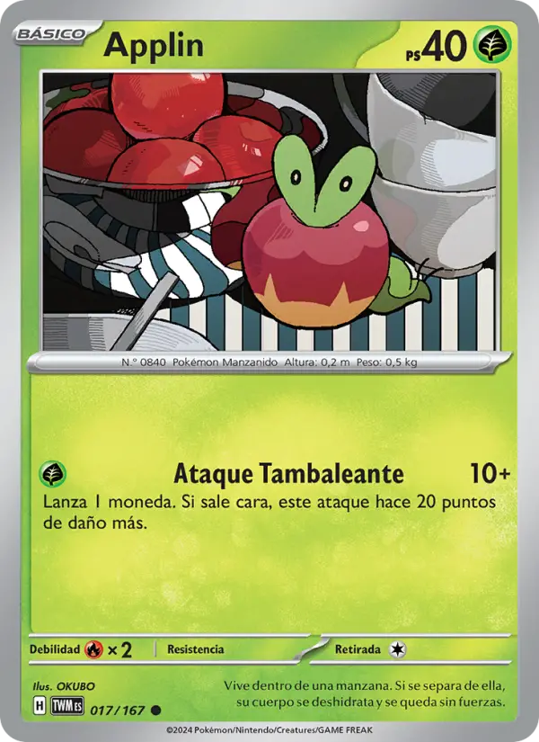 Applin, Mascarada Crepuscular Nº 017