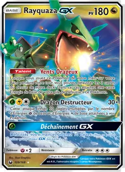 Rayquaza GX, Tempête Céleste Nº 109 Normal